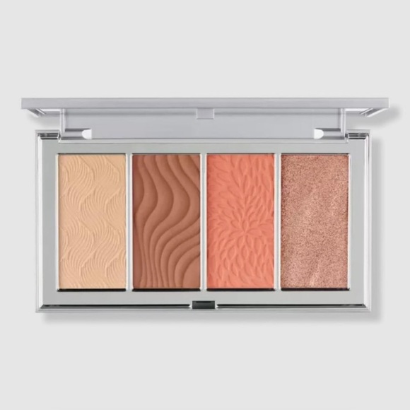 PÜR 4-IN-1 SKIN-PERFECTING POWDER Face Palette MEDIUM TAN - Picture 1 of 4